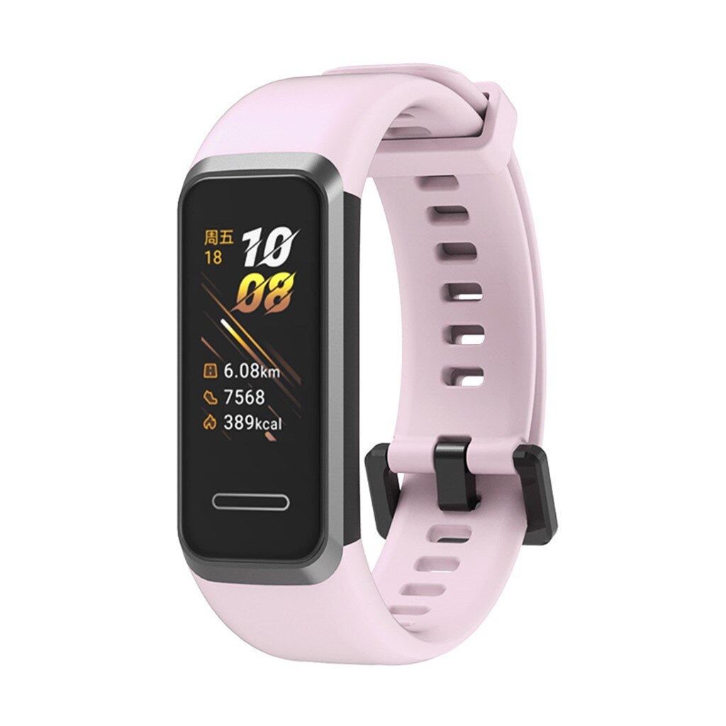 Cinturino da polso Per Huawei 4 Astuto Della Vigilanza di Sport Morbido Cinturino In Silicone di Ricambio Smart wristband Accessori di Ricambio Fascia Da Polso: K