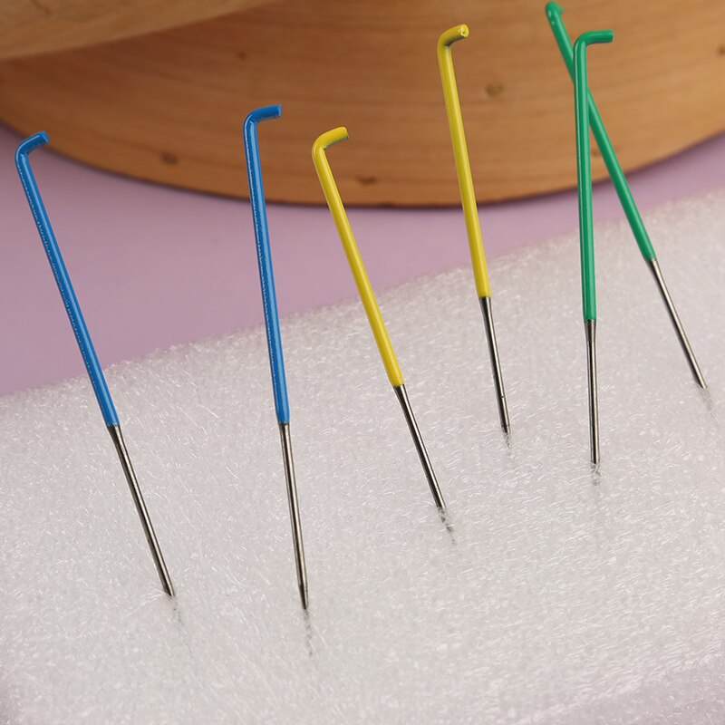 Lmdz 9 Stks/set 3 Maten Viltnaalden Wolvilt Pokdalig Naalden Set Vilten Starter Kit Diy Craft Vilt Gereedschap Voor wol Vilten