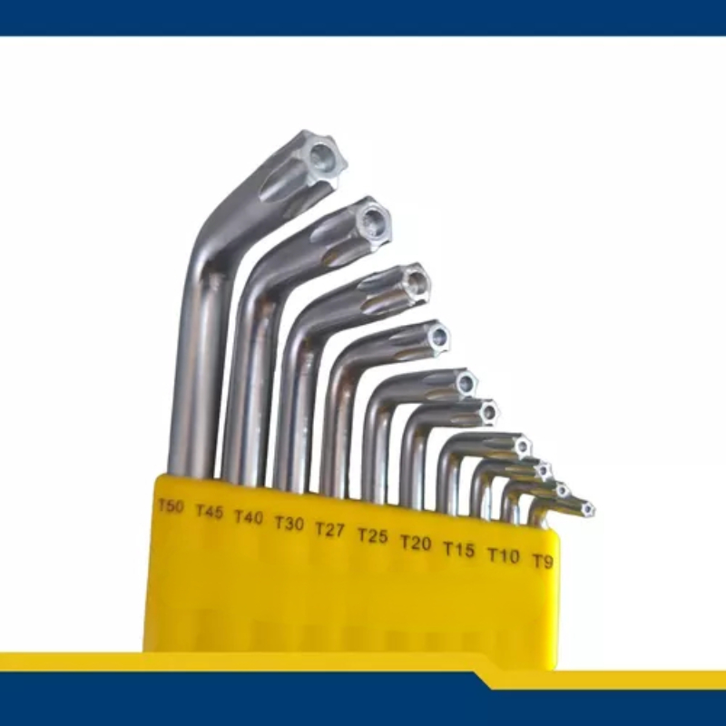 Herramientas de llave Allen y Torx 19 piezas Kits de herramientas Llave