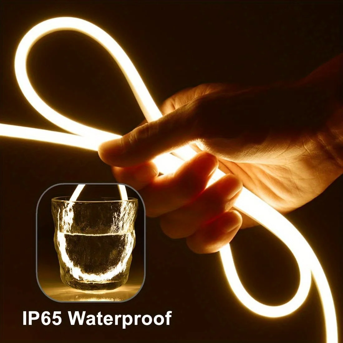 Bewegung Sensor Neon- LED Licht Streifen USB Dimmbare Schalter Neon- Zeichen flexibel Silikon Seil Tupe Wasserdicht Für Heimat draussen Dekor