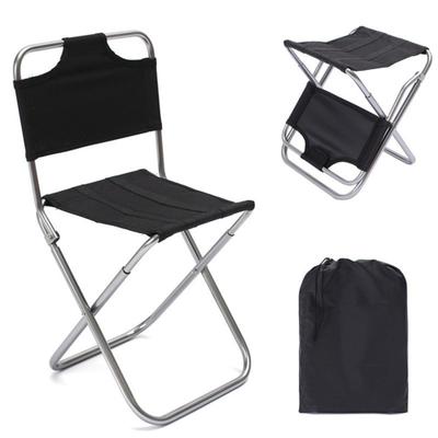 Ultralight 7075 aluminum alloy folding chair outdoor portable stool recreational fishing chair barbecue stool: Default Title