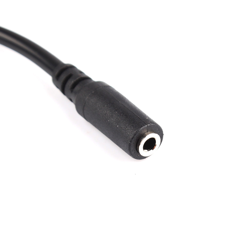 Buyincoins 30 cm micro-USB mannelijk naar DC 3,5 mm vrouwelijke audio RCA-aansluiting adapter USB-audiokabel # 86122