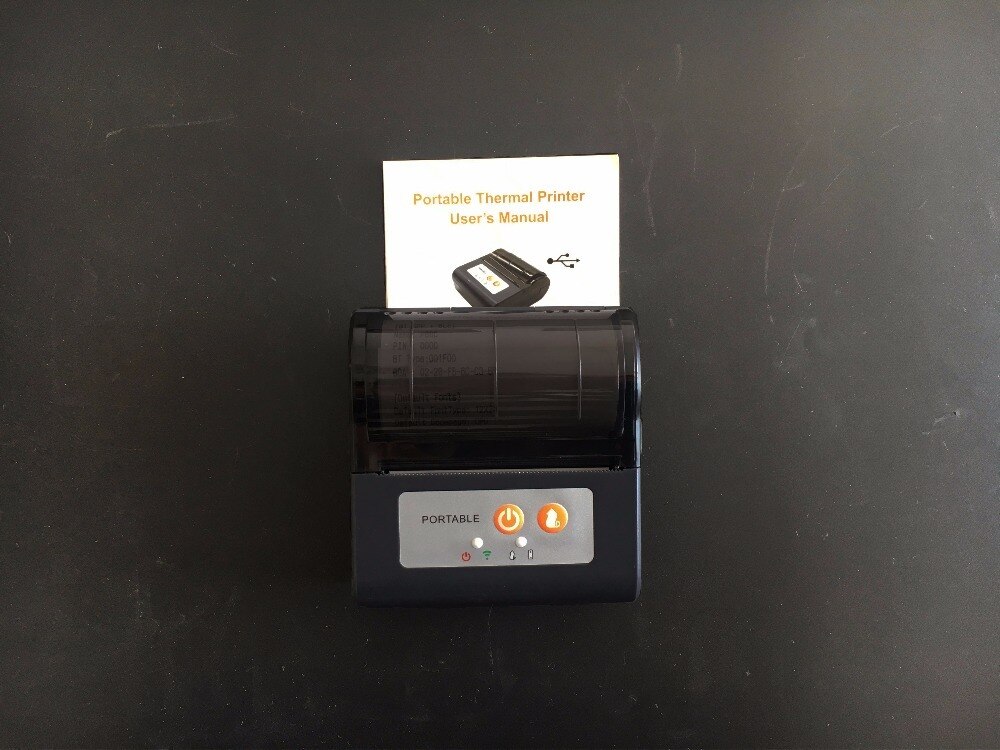 80mm bluetooth mobile barcode receipt thermal printer