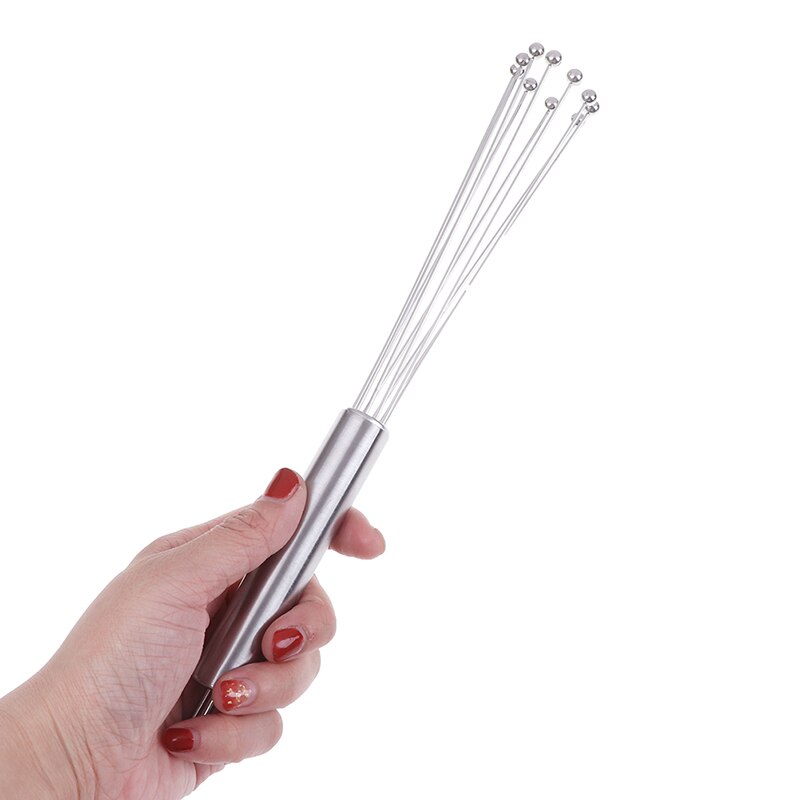 1 Stuks Drinken Whisk Mixer Eiklopper Rvs Egg Kloppers Kitchen Tools Hand Ei Mixer Koken Foamer Wisk Kok blender