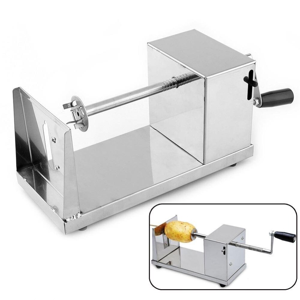 Stainless Steel Tornado Potato Machine Potato Spiral Cutting Machine Potato Cutter Machine /Potato Chips Machine
