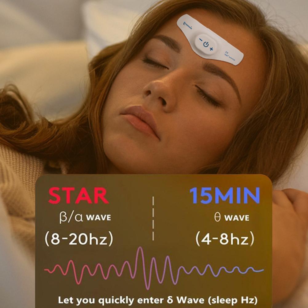 Intelligent Sleep Instrument Head Massager Micro-current Low-frequency Electronic Pulse Head Massage Physiotherapy