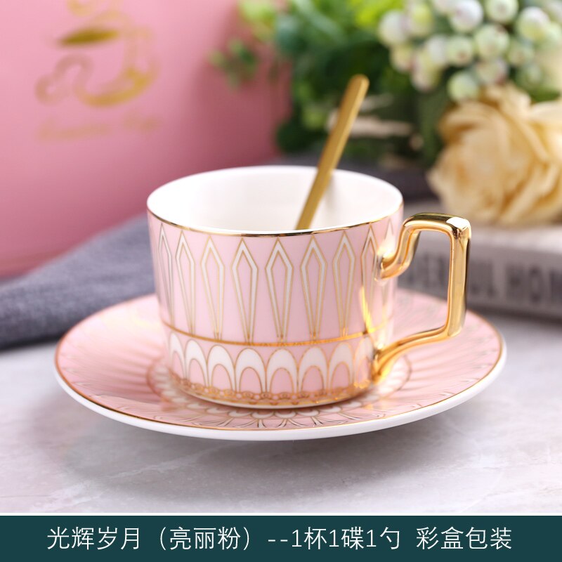 Cute Modern Coffee Cup And Saucer Set Travel Eco Friendly Cup And Saucer Drinkware Filizanki Do Kawy Reusable Mug BD50CS: style12