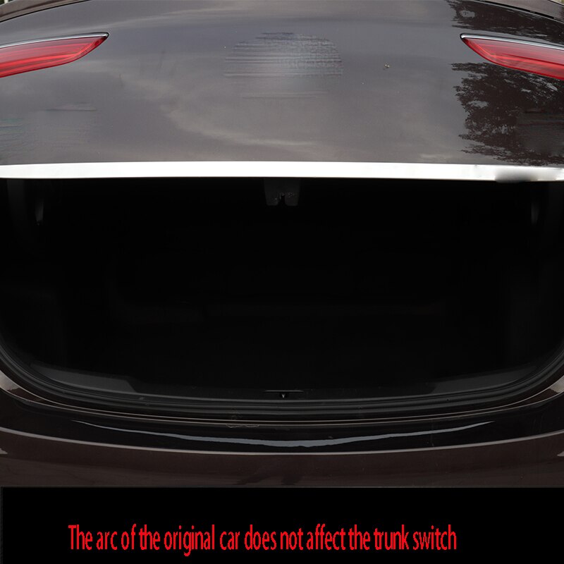 2016-2018 para buick lacrosse especial caixa de decoração de backup porta cauda decoração tira brilhante