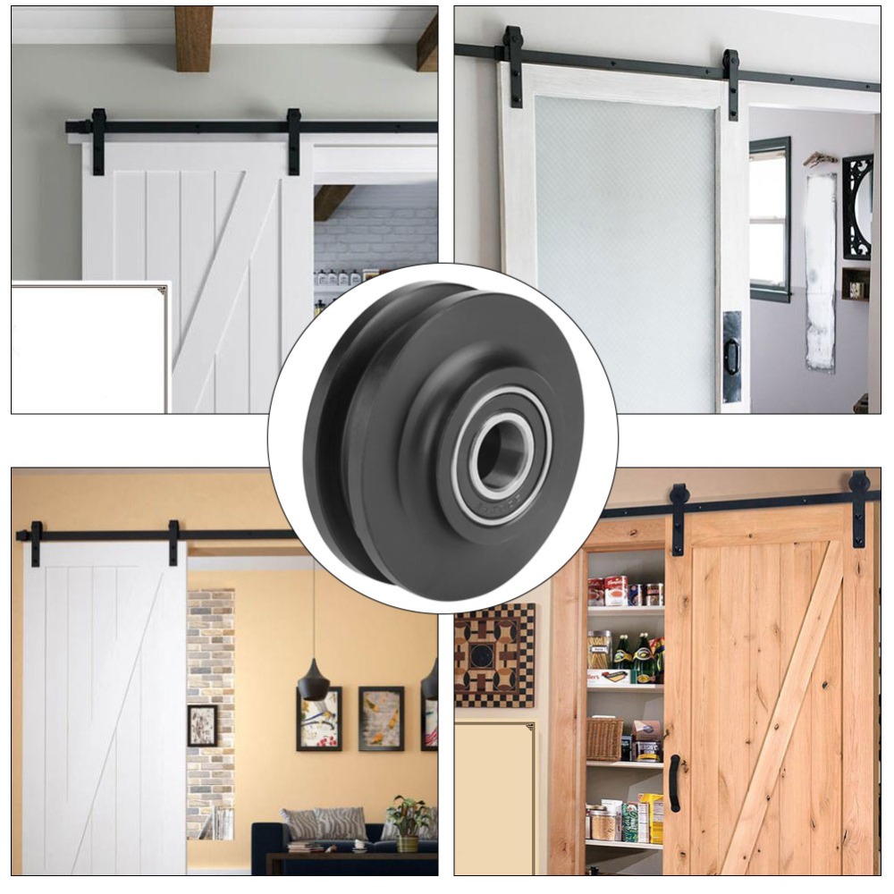 2Pcs Schuifdeuren Schuur Deur Wiel Kast Hardware Roller Kabinet Window Katrol Thuisgebruik Venster Hardware Tool Schuur Deur Wiel