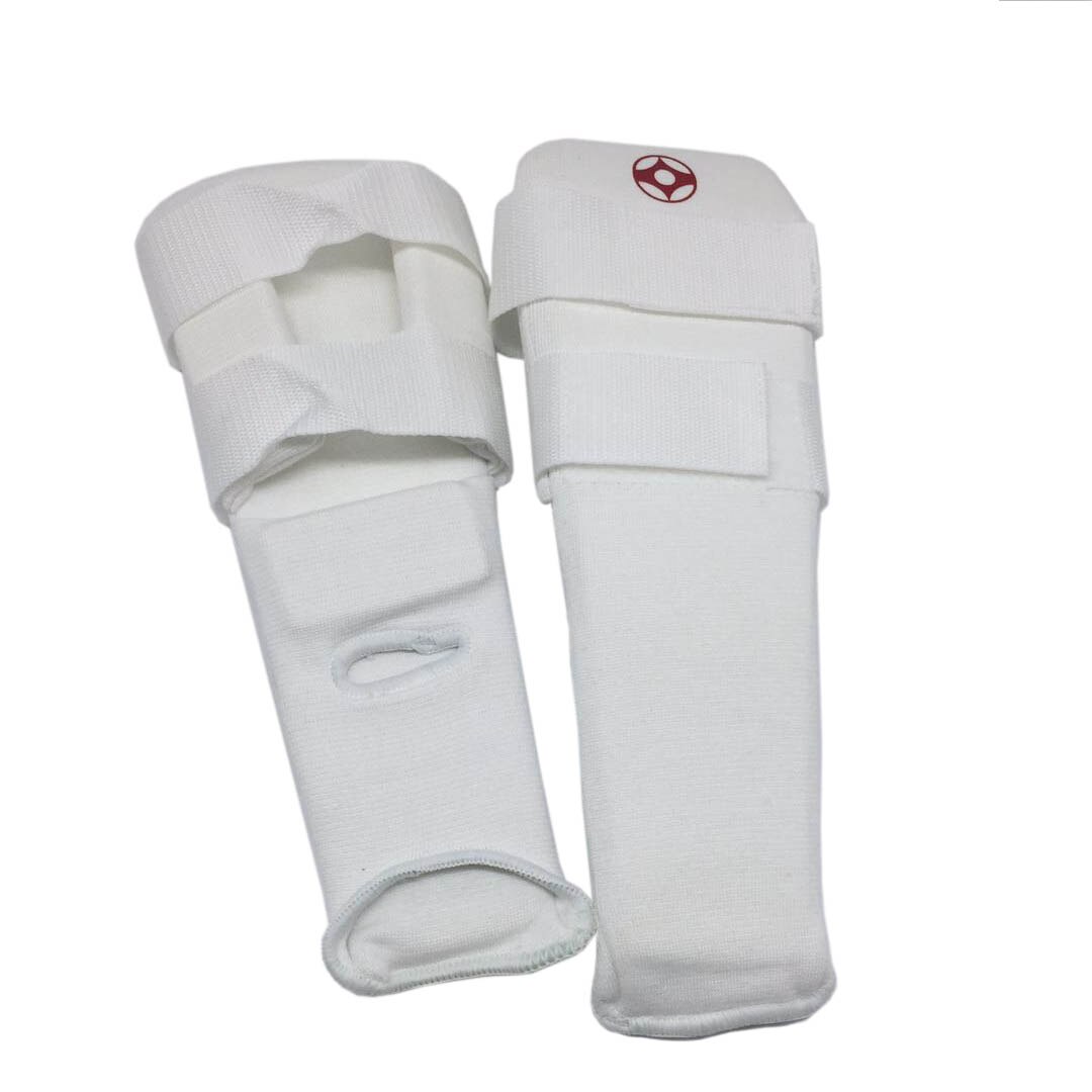 Kyokushinkai Gesp Shin Wreef Voet Guards Katoen Kickboxing Training Kyokushin Voet Bescherming