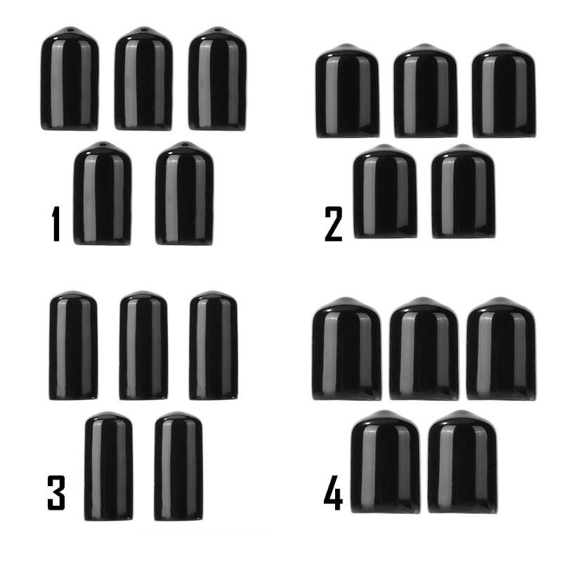 5pcs 10/12/13/14mm Plastic Pool Cue Tip Protector Indoor Club Pub Family Game Snooker Billiard Accessories