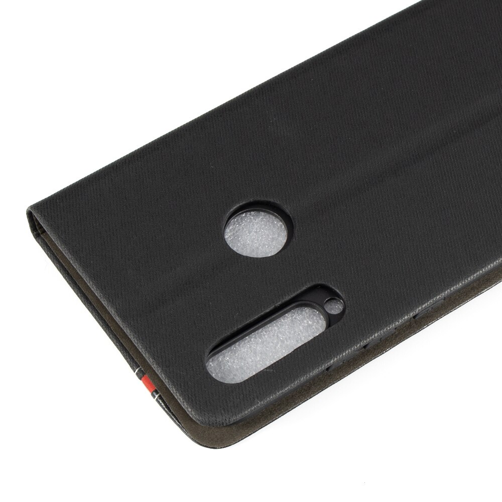 Luxe pu leren hoesje voor huawei  p40 lite e, flipcase voor huawei  y7p, huawei honor 9c telefoonhoesje, zachte tpu siliconen achterkant