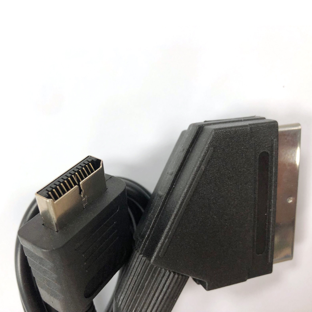 Scart AV kabel audio-wideo dla PS1 dla PS2 PS3 powszechne zastosowanie