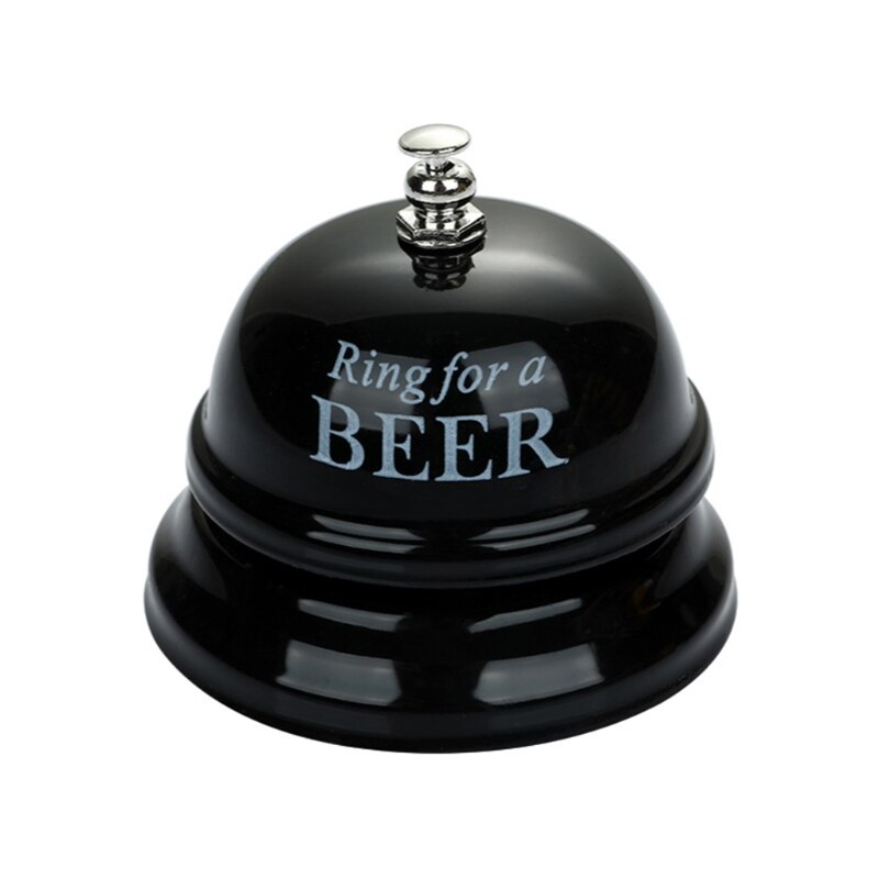L21A 2.95in Diameter Call Bells for Reception Areas, Hospitals,Schools,Warehouses Party Favor Desk Bell Service for Hotel: black