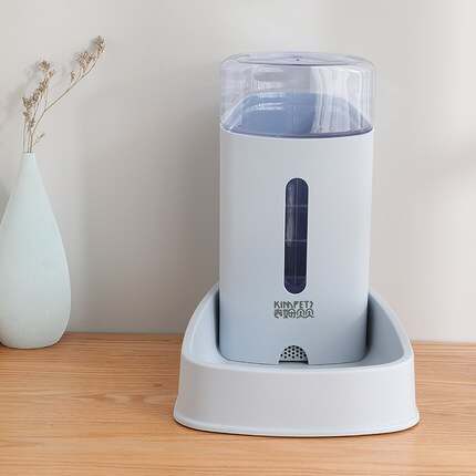 Automatische voerbak voor katten, huisdierproduct, water, waterdispenser, kattenfontein, kattendrinkbak, gato, voerdispenser voor huisdieren, qjj 60 zdws: Blauw water