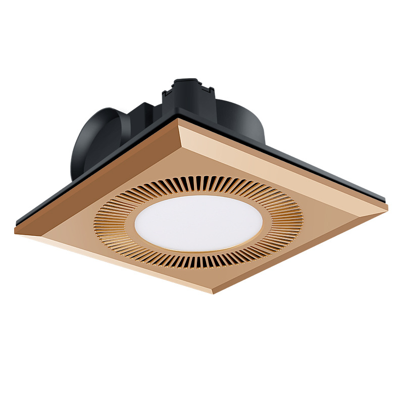 10inch Ceiling Window Exhaust Fan with LED Ventilation Vent Air Extractor for Bathroom Toilet Kitchen Pipe Attic Fans: US