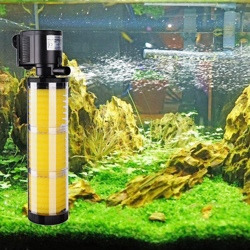 3 in 1 Filter für Aquarium Aquarium Filter Mini Aquarium Filter Aquarium Sauerstoff Tauch Wasserfilter