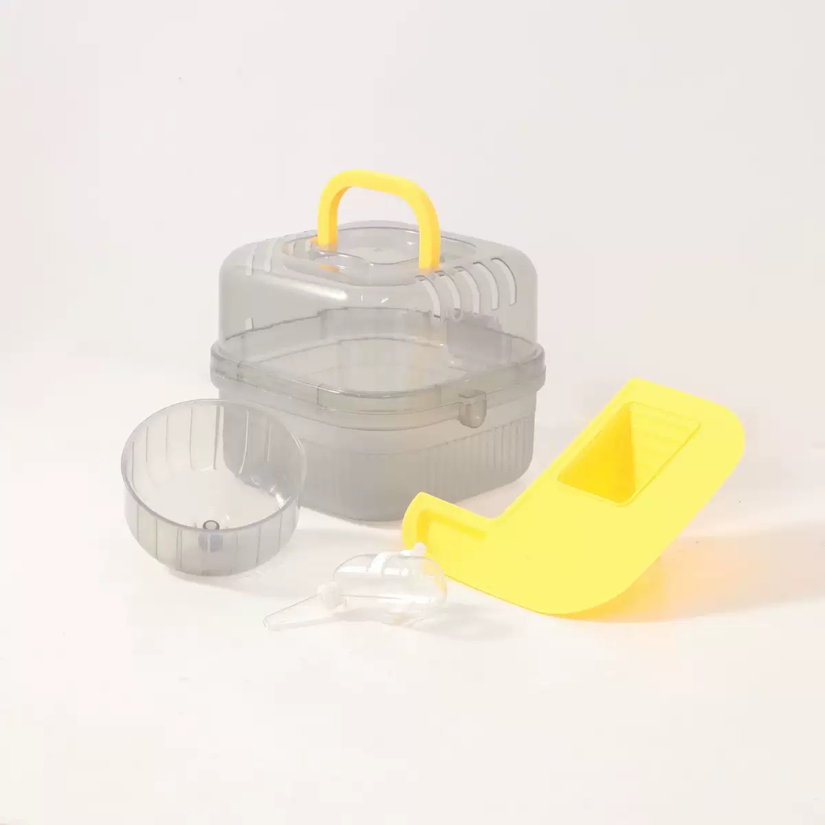 La gabbia per criceti previene la fuga, scatola per allevamento di orsi dorati portatile a doppio strato, grande spazio, piccola villa di lusso per animali domestici