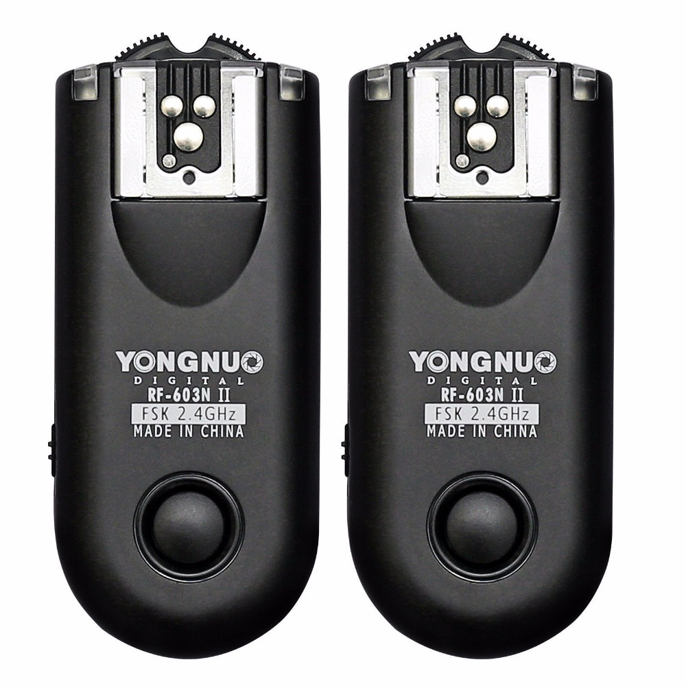 YONGNUO RF-603 II N1 Radio Sans Fil À Distance Déclencheur Flash pour Nikon D800 D700 D300 D2X D2H D200 D1H D1X D3X D3 90 s F5 F6 F100