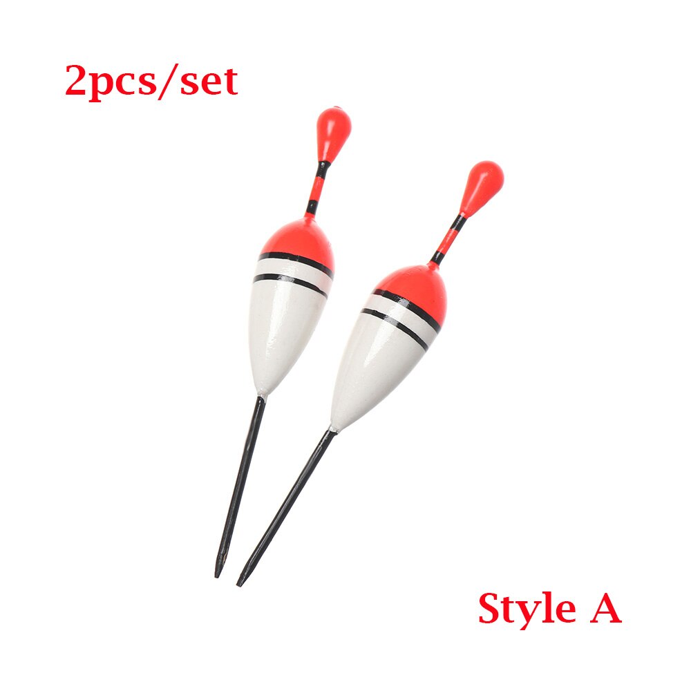 2pz 8.5/9/11/12 centimetri di Luce Bastone Galleggianti Del Ghiaccio adescare di Pesca Galleggianti Bobber Formati Assortiti pesca Fluttuano Schiuma boa Accessorio: stile A