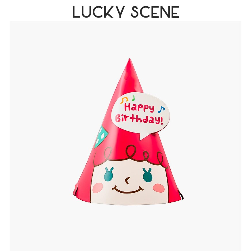 Sombreros de de cumpleaños de animales de dibujos animados de papel para niños, mascotas, adultos, celebración divertida, de cumpleaños, manualidades DIY, suministros para fiestas S00229: E