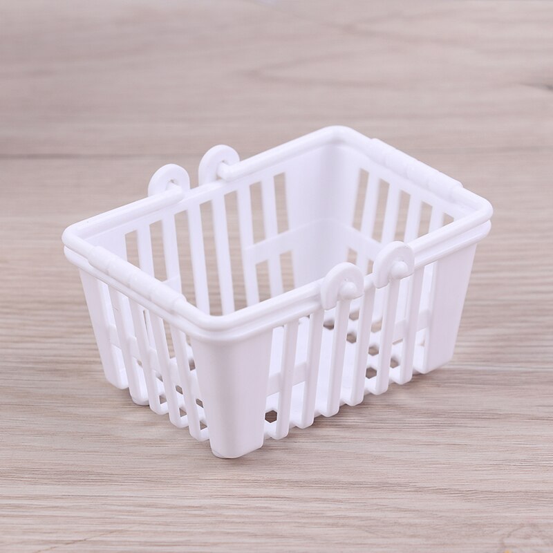 Winkelmandje Pretend Play Toy Kids Mini Supermarkt Shopping Hand Mand Voor Keuken Fruit Groente Voedsel Kruidenier Opslag Speelgoed