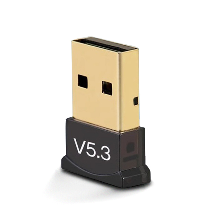 USB Bluetooth Adapter 5.3 Bluetooth Receiver Wireless Speaker Mouse Key 5.3 Computer Drive Free Audio Adapter: Default Title