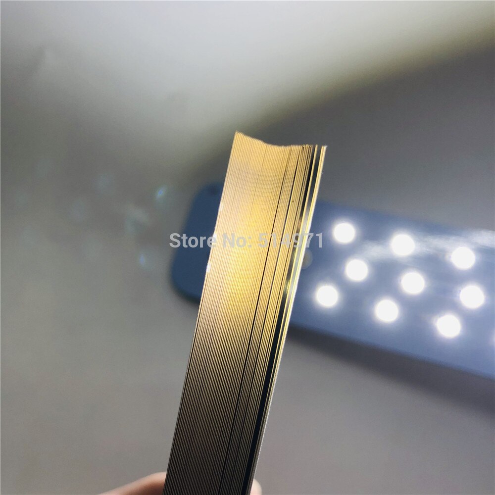 10 stk eller lcd polarisator film til iphone 5 6 6s 7 8 p x  xs 11 pro max 4.0 " 4.7 " 5.5 " 6.1 " 6.5 tommer polariseret lys film