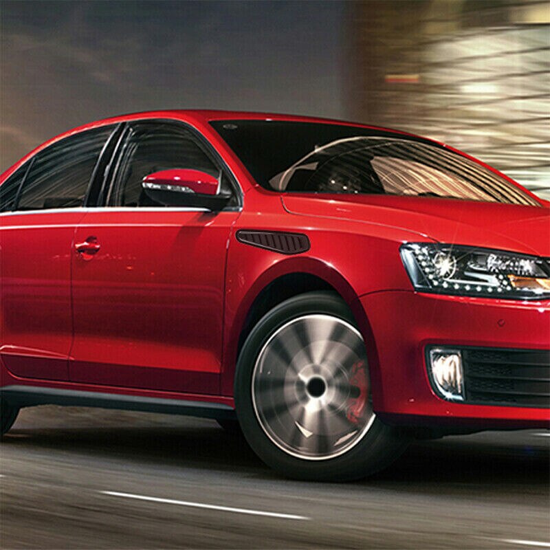 Universal Deluxe 3D Car SUV Air Flow Intake Cover Decorative Scoop Bonnet Vent Hood Carbon Fiber Style Auto Car Accessories DIY