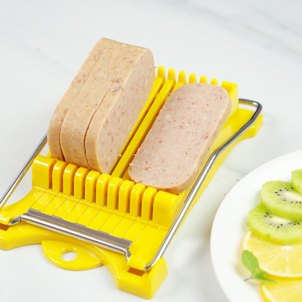 Multifunctionele eiersnijder twee-in-één gekookte eierbewaarapparaat roestvrijstalen snijder huishoudelijke eierscheider