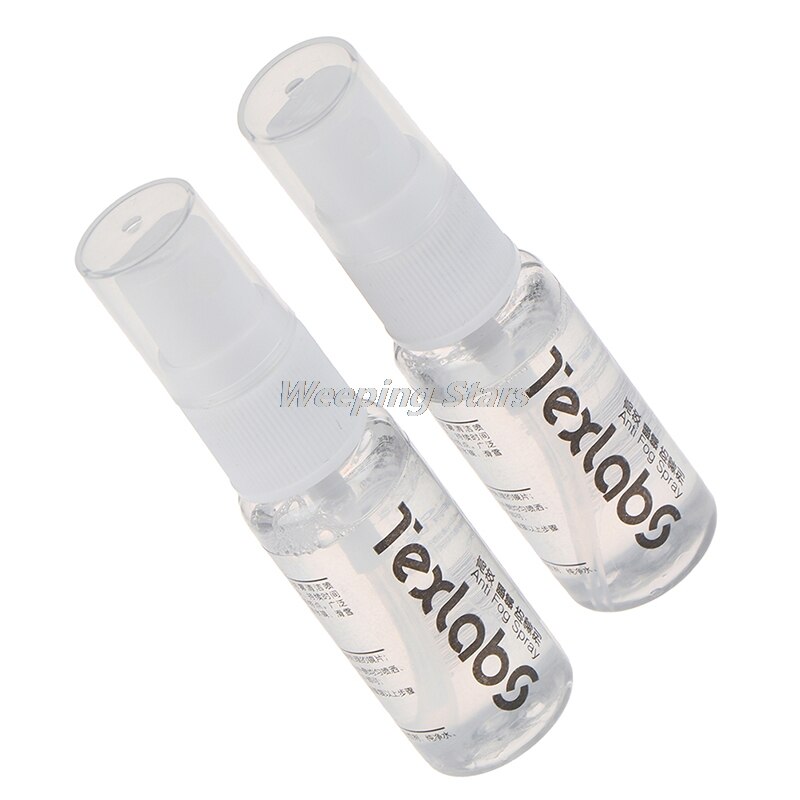 2Pcs Swimming Anti-Fog Spray Goggles Anti-Fogging Agent Defogger