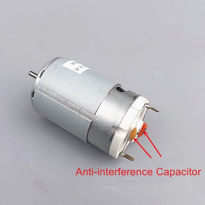 1PC DC 12V 24V 550 High Power Motor 3400-6800 RPM Electric Tool Motor