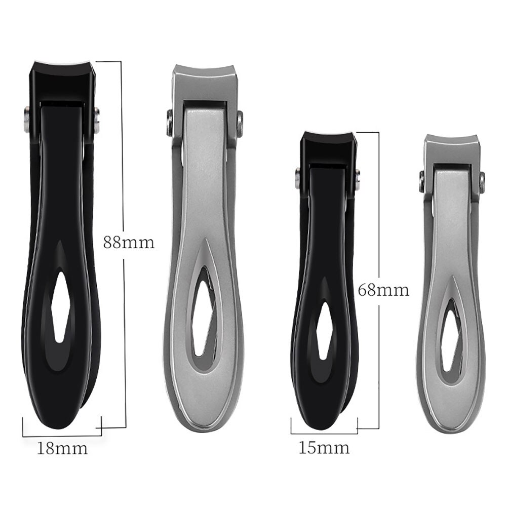 1Pcs Metal Wide Curved Mouth Thick Nail Trimmer Toenail Fingernail Cutter Clippers Nail Tools Manicure cutters