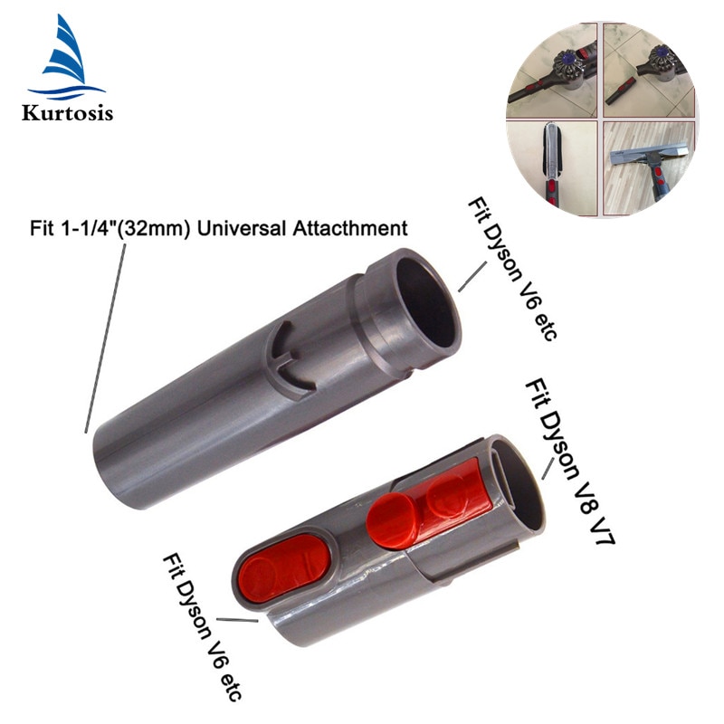 Dyson V8 Adapter Set Gebruik Oudere Gereedschap Bijlagen Vervanging Met Uw Dyson V8 Of V10 V7 Snoerloze Stofzuiger Onderdelen
