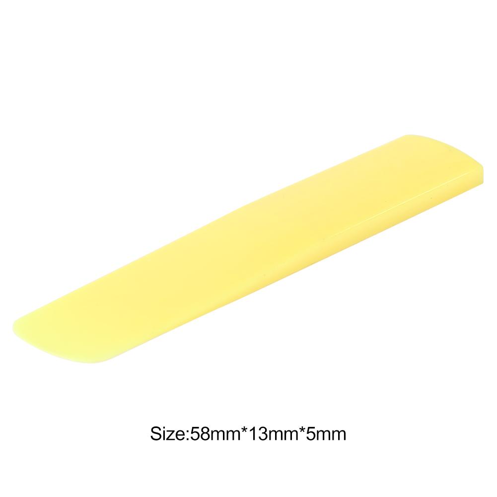 1pc Resin Plastic Sax Reed Clarinet/Soprano/Alto/Tenor Woodwind Instrument Parts Use Conveninently and Operation Simple: Yellow B