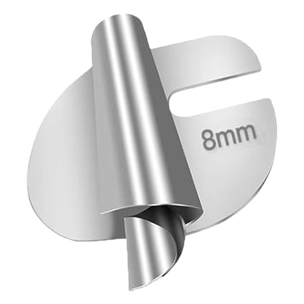 Prensatelas Universal para máquina de coser, tubo Extractor de dobladillo, prensatelas en espiral de acero inoxidable, accesorios de herramientas de costura para manualidades DIY: YELLOW