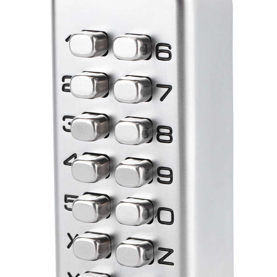 sliding door lock candado Intelligent Mechanical Combination Lock Security Keyless Coded Lock for Home Office Entry lock smart