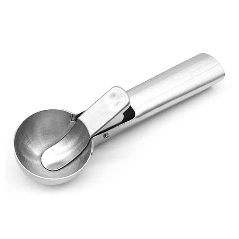 Ijs Scoopers Ijs Lepels Aardappelpuree Watermeloen Lepel Ijshockey Machine Elastische Bal Graver Ijs Scoopers: L