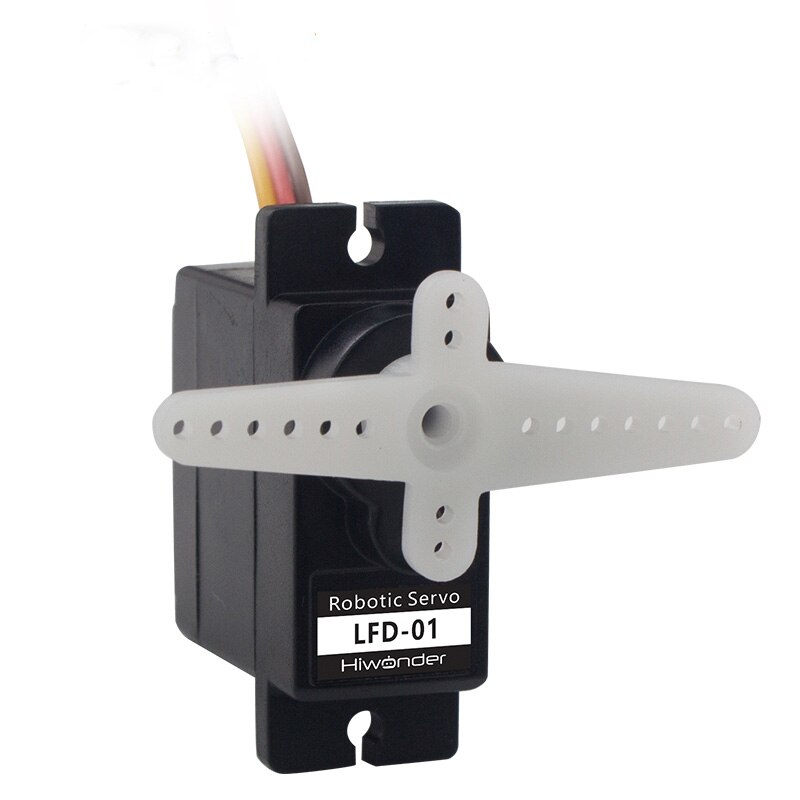 LFD-01 6V voltage Robot steering gear anti-blocking rotation/anti-scanning tooth PTZ miniature 9G steering gear