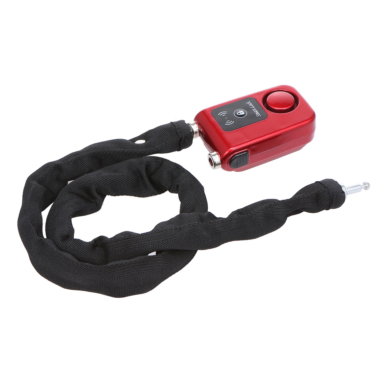 Keyless BT Lock 80CM Steel Cable Anti Theft Alarm Lock Phone APP Control Smart Lock for Bicycle Motocycle Gate Lock IP55