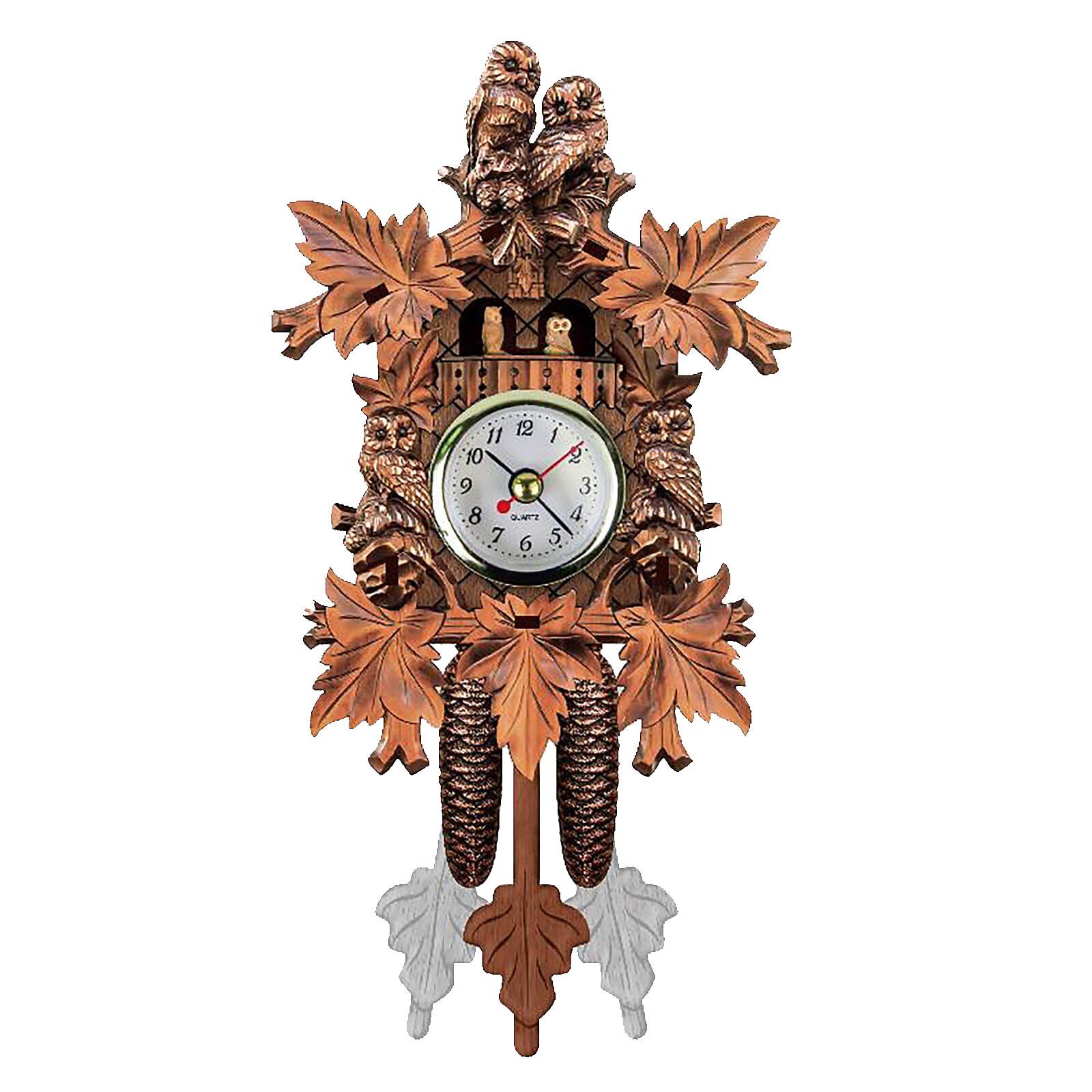 Cuckoo Clock Living Room Wall Clock Bird Cuckoo Alarm Clock wall Watch Modern Children Unicorn Decorations Home Day Time Alarm: C