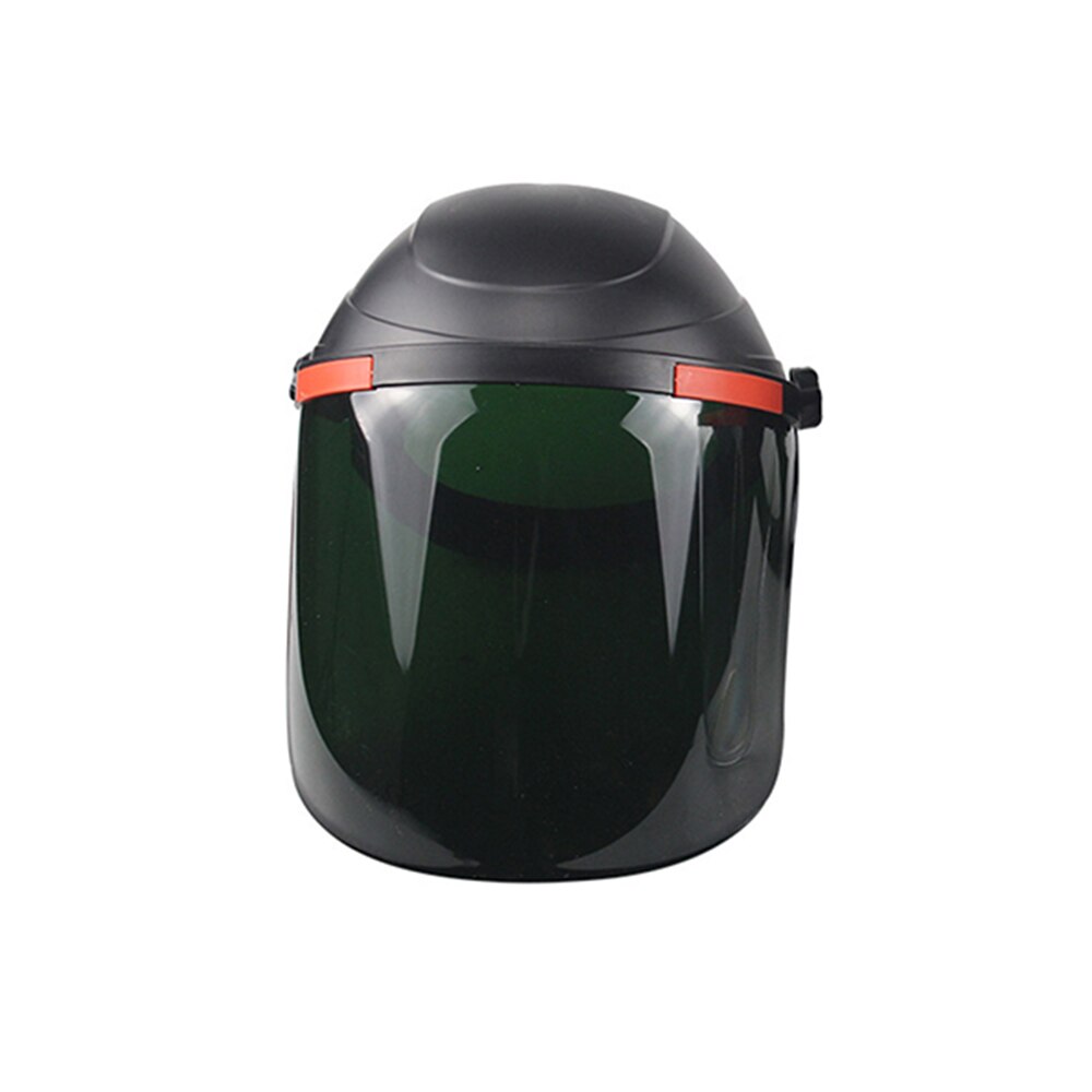 Unisex Safety Face Shield Clear Tool Adjusted Size Full Mask Glasses Painting Eye Protection Grinding: Green