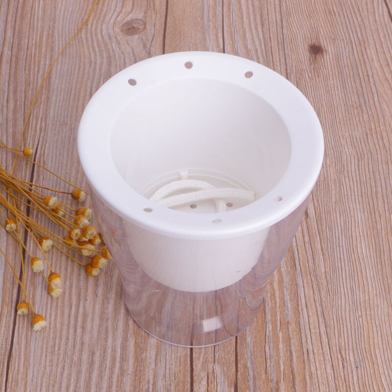 Auto Irrigate Flower Pot Vase Automatic Watering Planter Lazy Planting Round