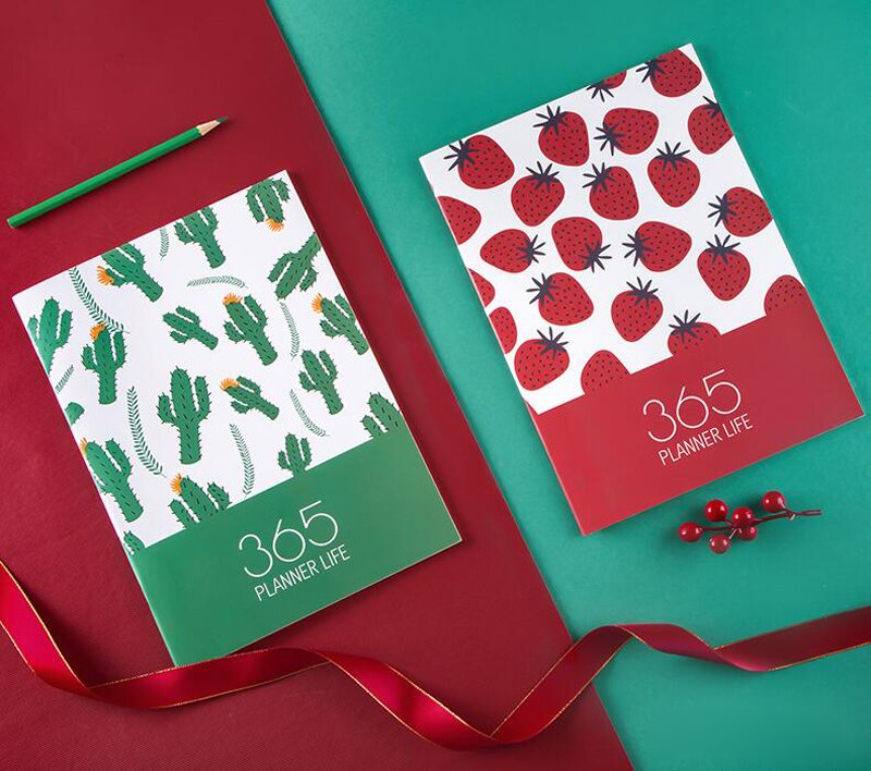 Agenda Planner Organizer A4 Notebook Diary Weekly Monthly Notebook Notepad Journal Travel Handbook