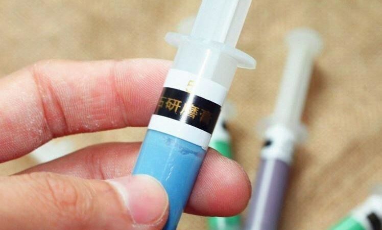 2pcs 99.99% Diamond Abrasive Paste Needle Tube Grinding Polishing Paste Lapping Compound W0.5-W40 scratches mirror polishing