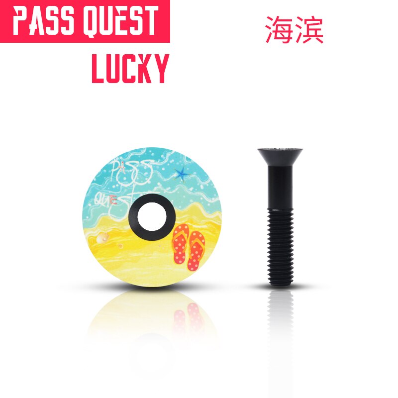 Pass Quest Fiets Headset Ultralight 6G Aluminium Bike Headset Mountain Road Mtb Fiets Top Cap Fit Op 1-1/8 Vork De Deksel: seaside