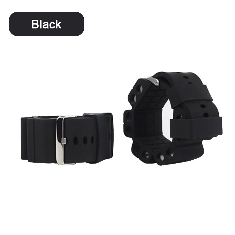 1 paar 500g Silikon Yoga Pilates Gewichteten Armbinde ÜSpund Sport Armbinde Handgelenk Gurt Sand Tasche Fitness Ausbildung Ausrügestochen: Schwarz