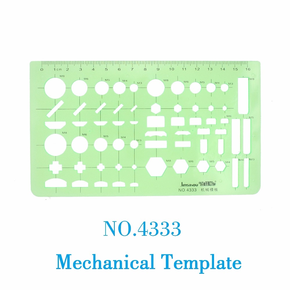 Drawing templates ruler for Furniture,Power Engineering,Interior ,Nut , No.4301/4302/4318/4331/4332/4333
