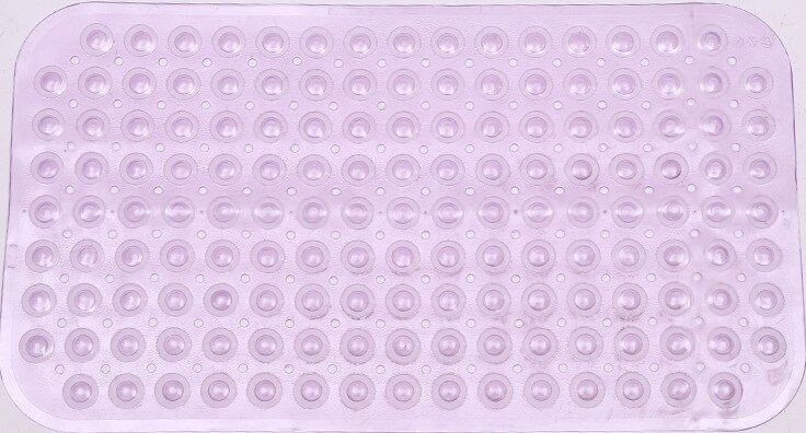 Supply PVC bathroom non-slip mat bath mat, bathroom floor mat, household: Black