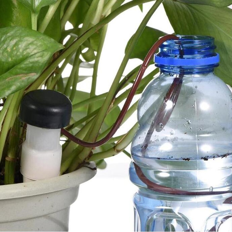 4 Pcs Self-Watering Auto Plant Waterers Drip Irrigatie Watering Systeem Automatische Indoor Plant Watering Apparaat Voor Kamerplant